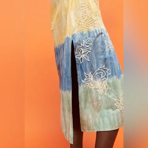 ZARA BOHO TIE DYE DRESS - Picture 8 of 8